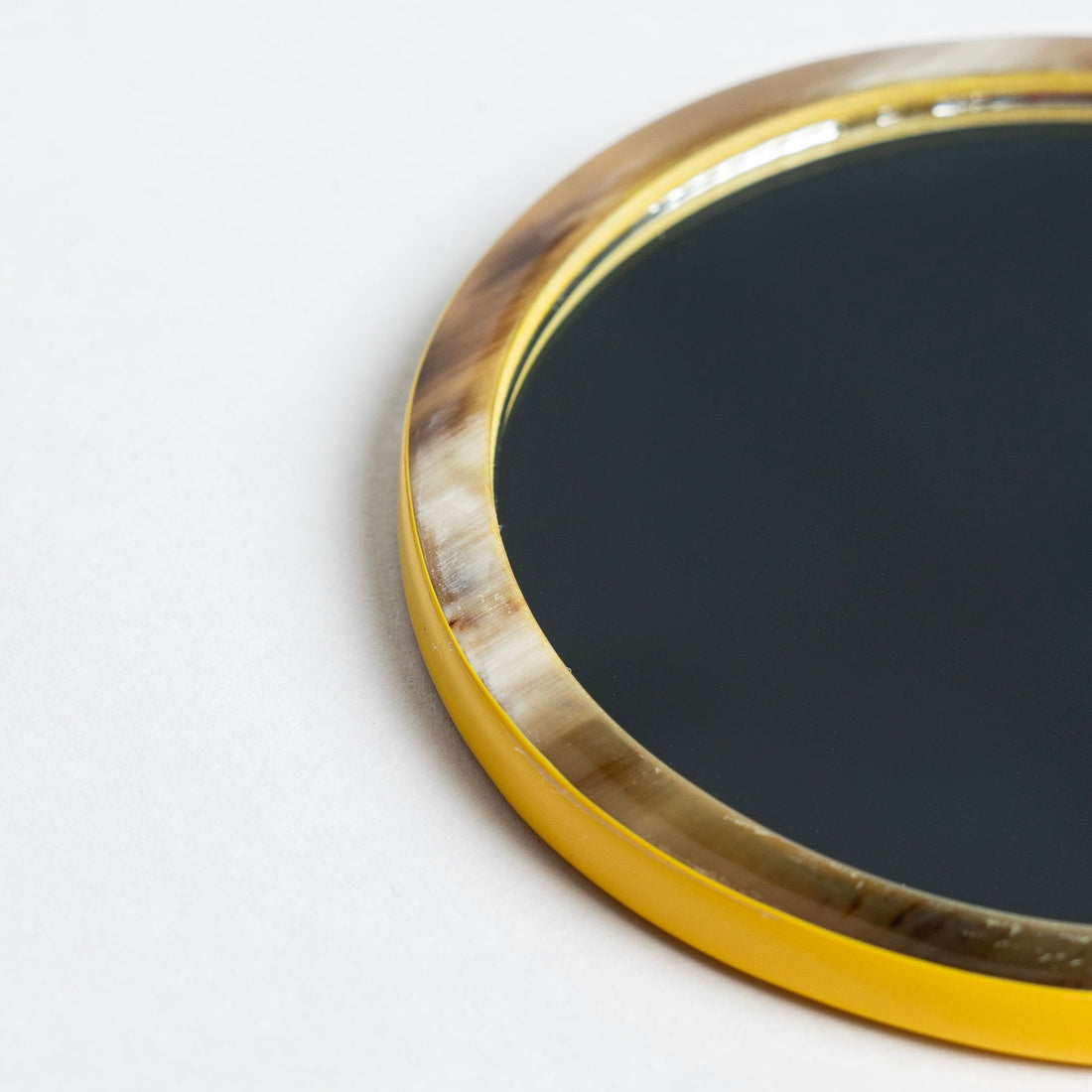 Exquisite Horn Vintage Mirror