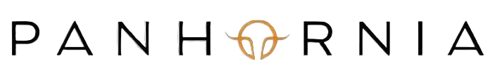 Logo of Panhormia with a stylized image of a panther's head.